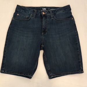 Denim Bermuda Shorts